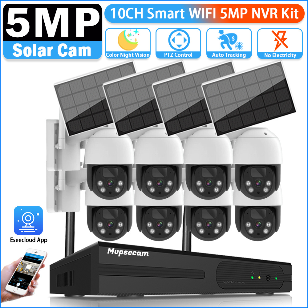 Home Security Kit - 5MP 16CH Wireless NVR Security WIFI