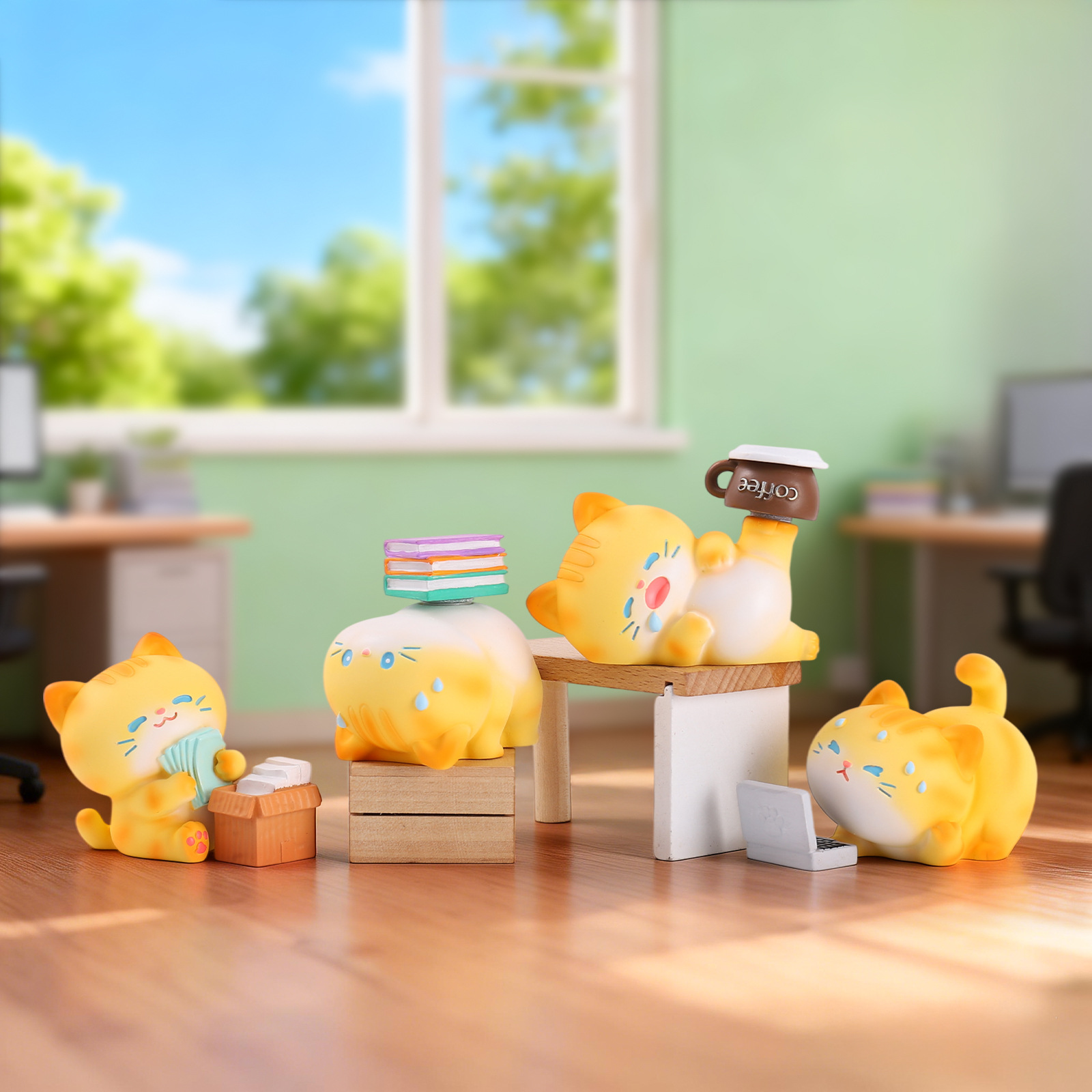 Blind Box Cartoon Orange Cat R - Home Security Items incelemesi ve fiyatı