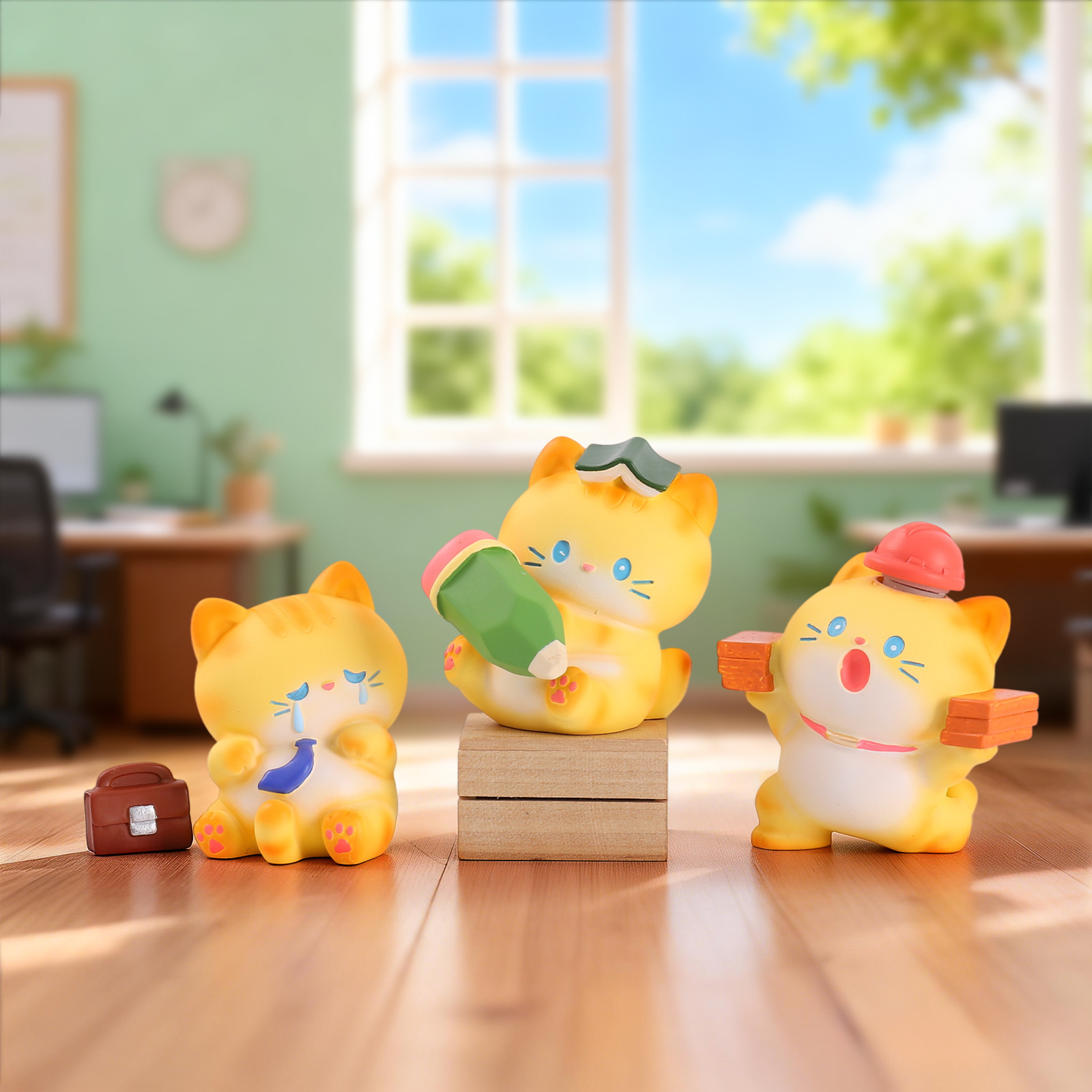 Blind Box Cartoon Orange Cat R - Home Security Items incelemesi ve fiyatı