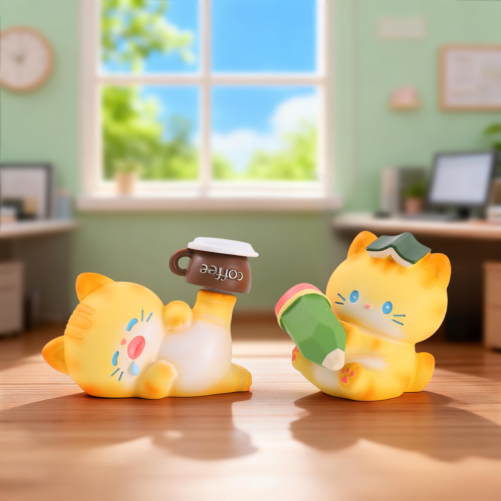 Blind Box Cartoon Orange Cat R - Home Security Items incelemesi ve fiyatı