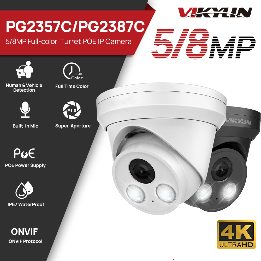 VIKYLIN 5/8MP 4K Full Color IP - Home Security Options incelemesi ve fiyatı