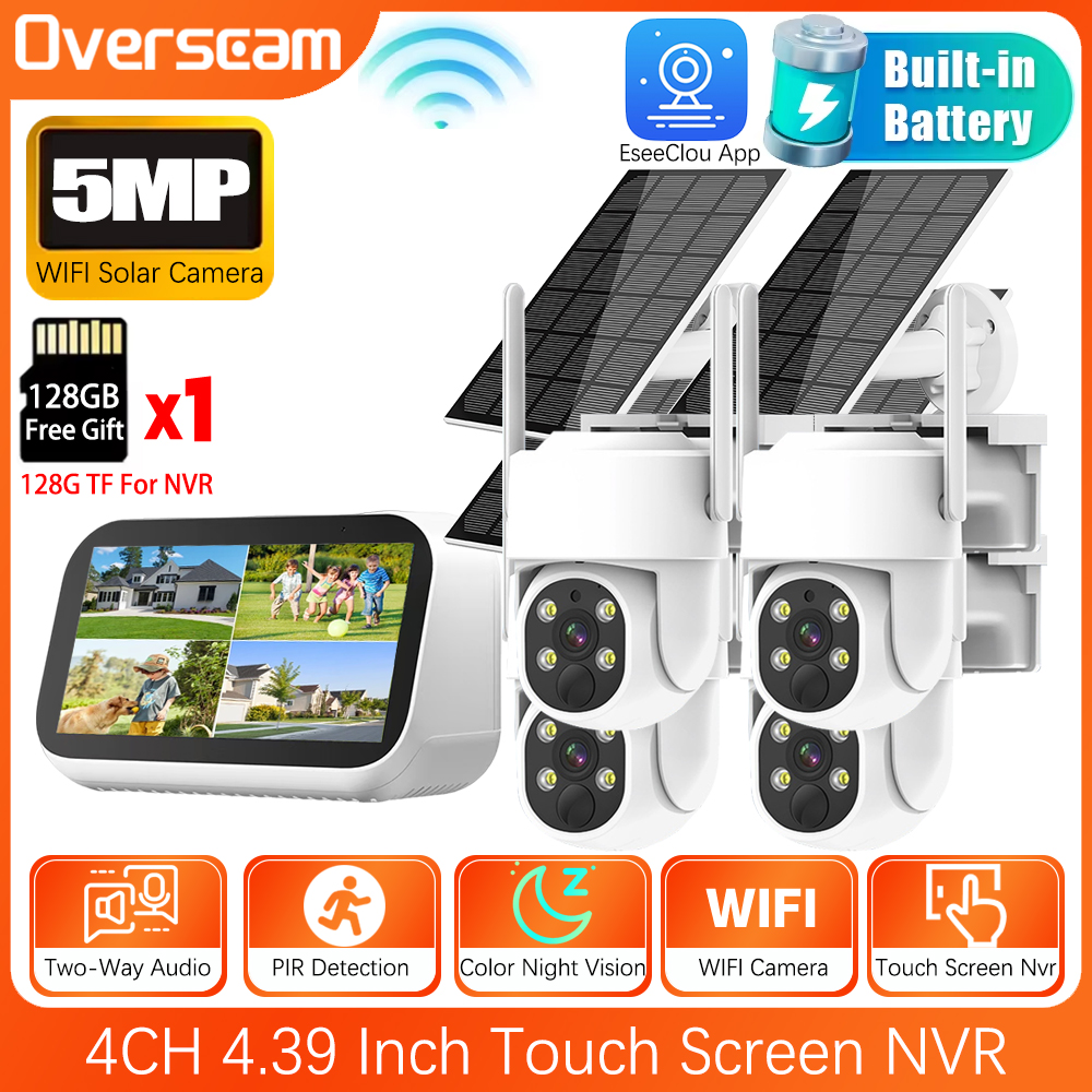 Mini 4CH 4.39 Inch NVR 5MP Wif - Home Security Kit incelemesi ve fiyatı