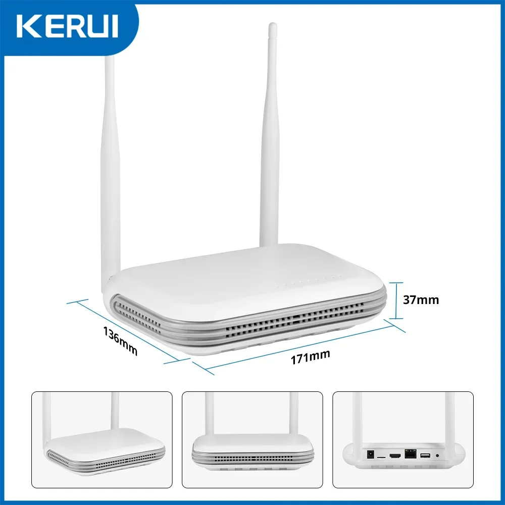 KERUI Mini WIFI Network 8CH NV - Home Security Monitor incelemesi ve fiyatı