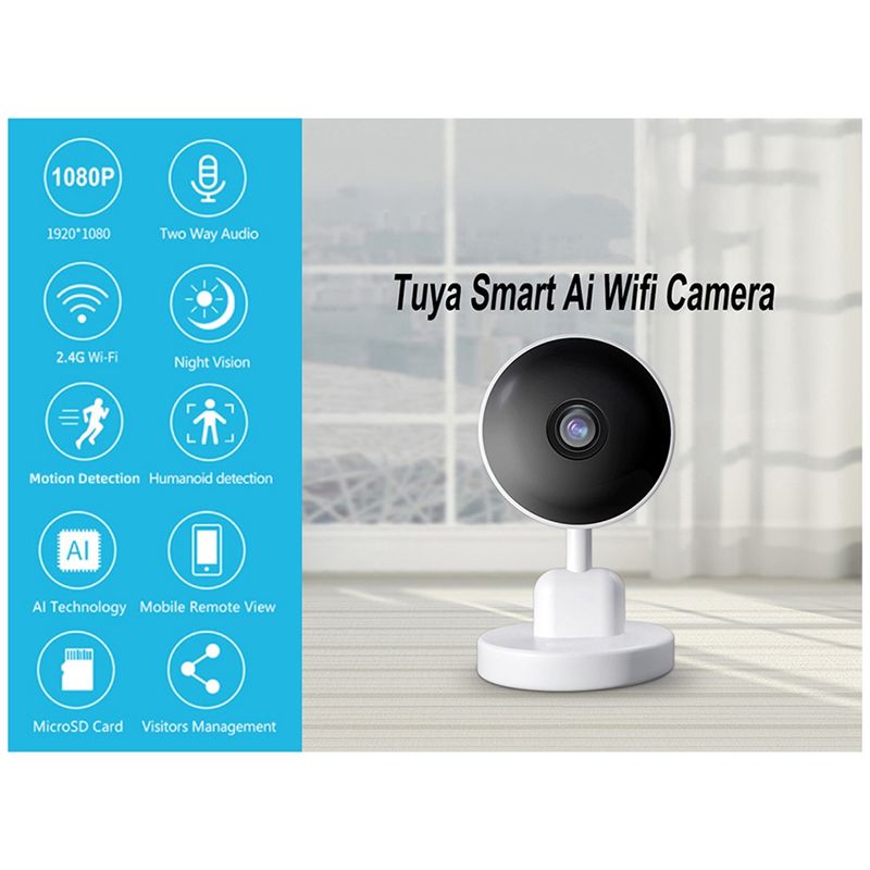 Essential Indoor Wifi Tuya Cam - Home Security Monitor incelemesi ve fiyatı