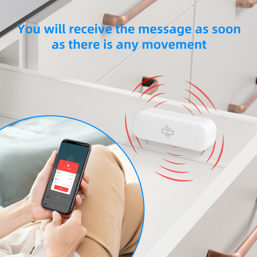 Tuya Smart WiFi Vibration Sens - Home Security Monitor incelemesi ve fiyatı