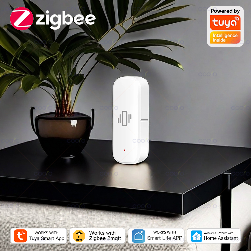Smart ZigBee Vibration Sensor  - Home Security Monitor incelemesi ve fiyatı