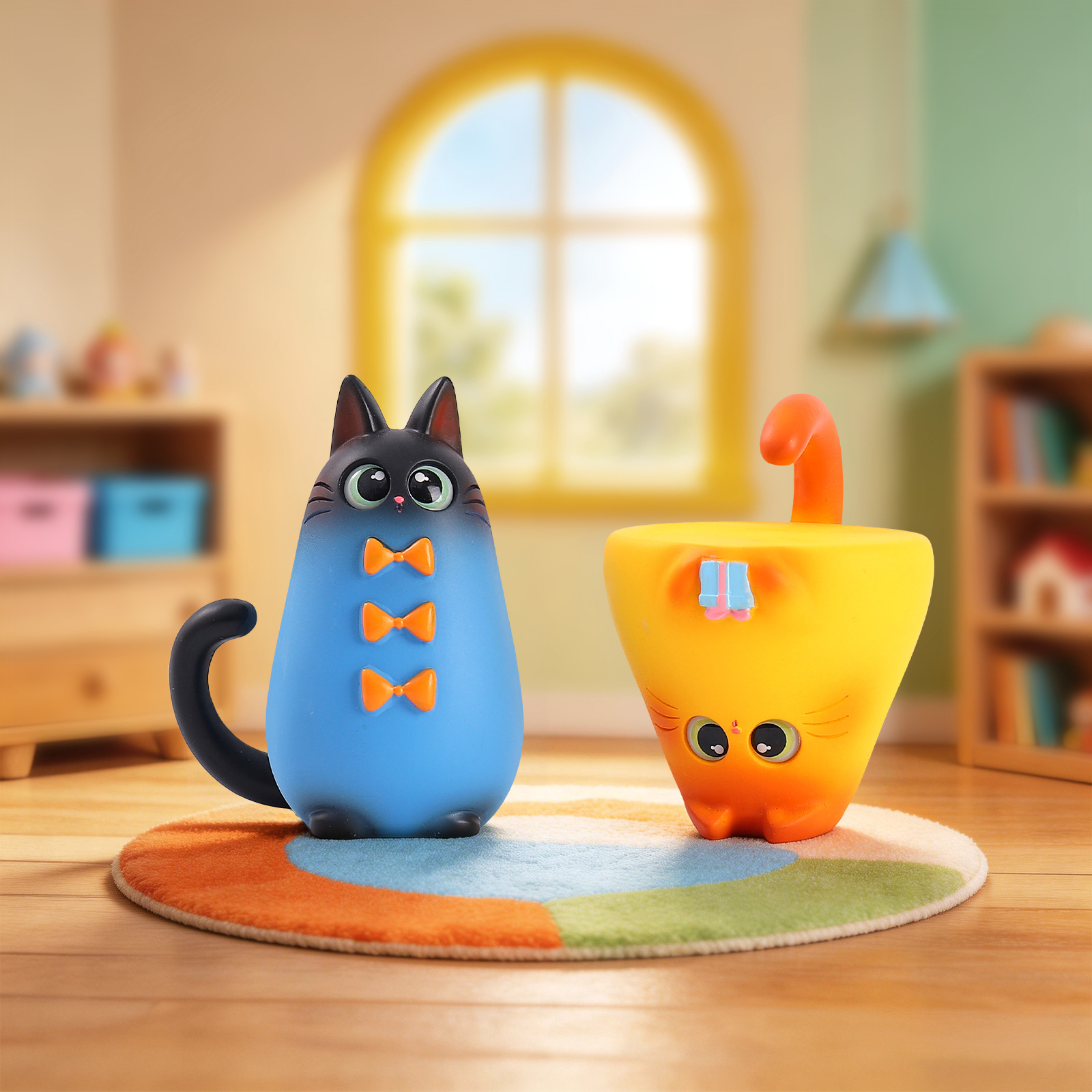 Blind Box Cat Figurine Resin C - Home Security Items incelemesi ve fiyatı