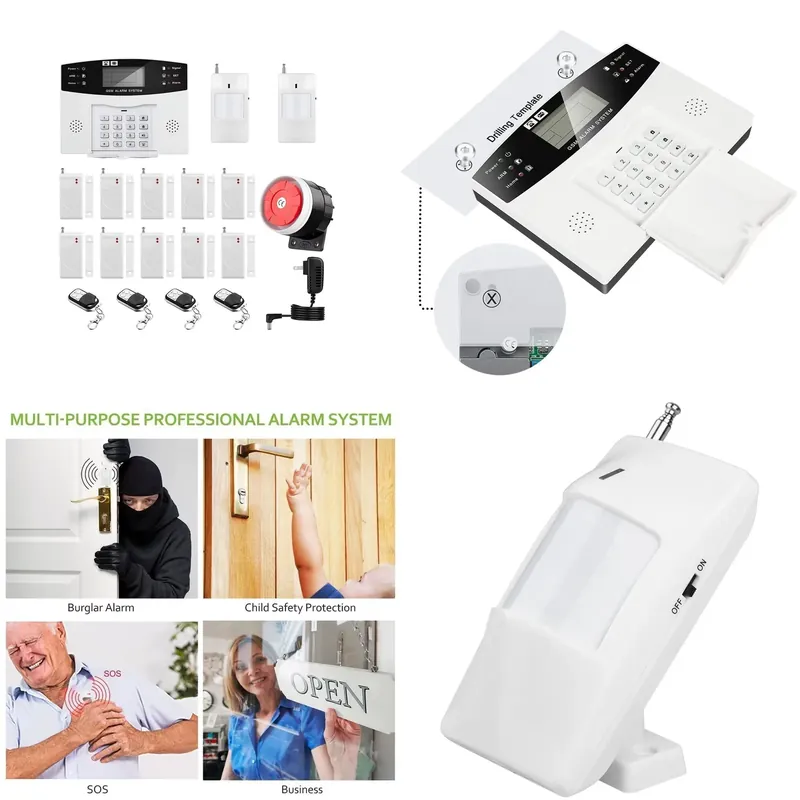 House Burglar Alarm Kit Auto D - Home Security Kit incelemesi ve fiyatı