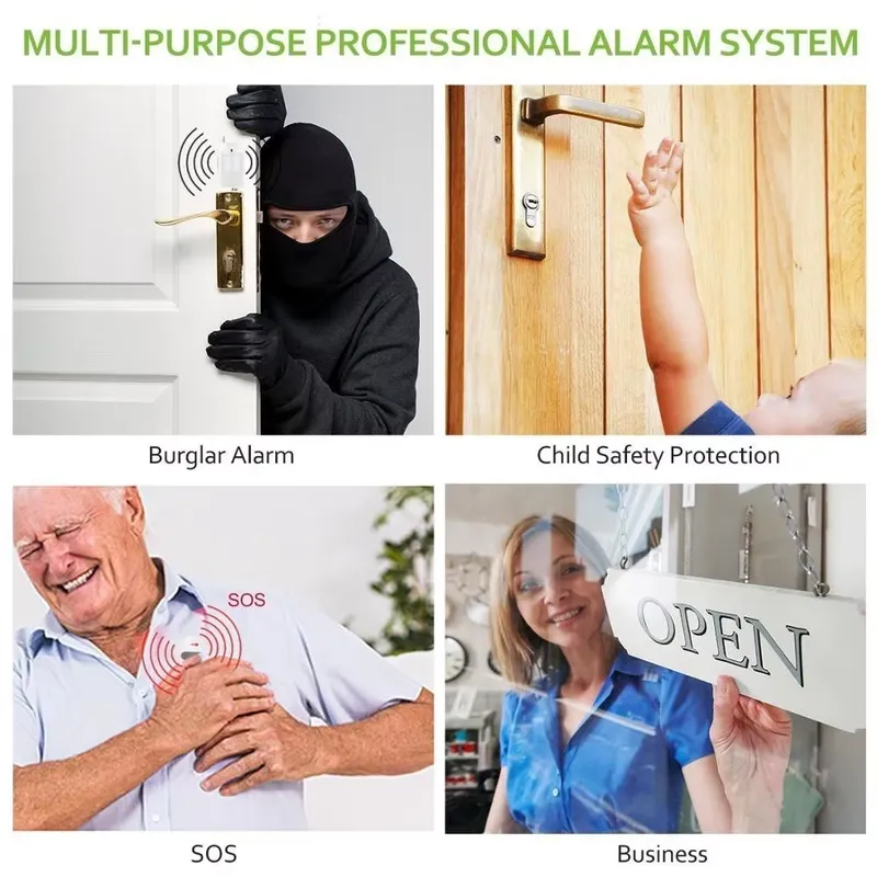 House Burglar Alarm Kit Auto D - Home Security Kit incelemesi ve fiyatı