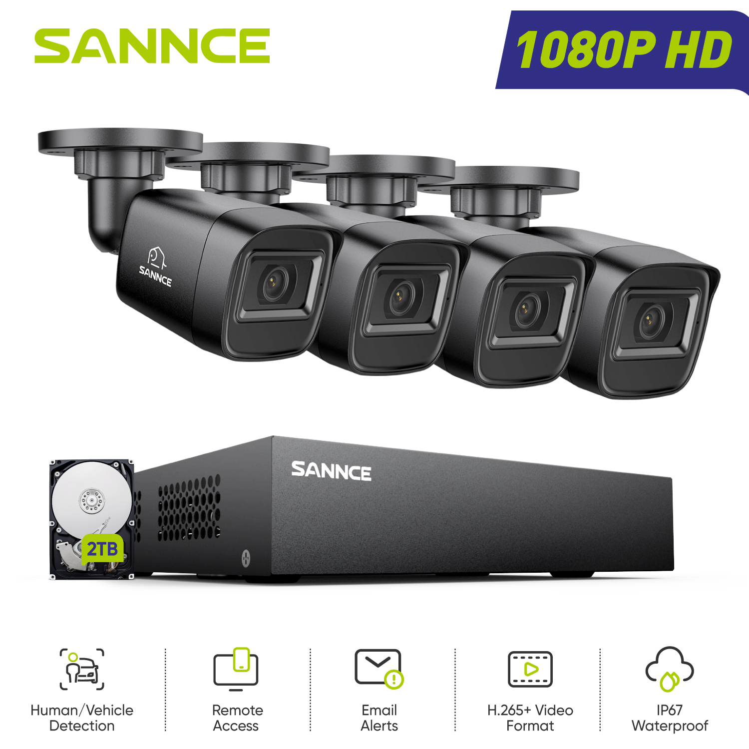 SANNCE 1080P Security Camera S - Home Security Monitor incelemesi ve fiyatı