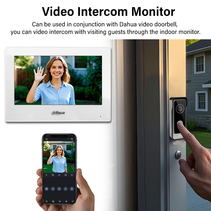 Dahua 2-Wire WiFi Indoor Monit - Home Security Camera System incelemesi ve fiyatı