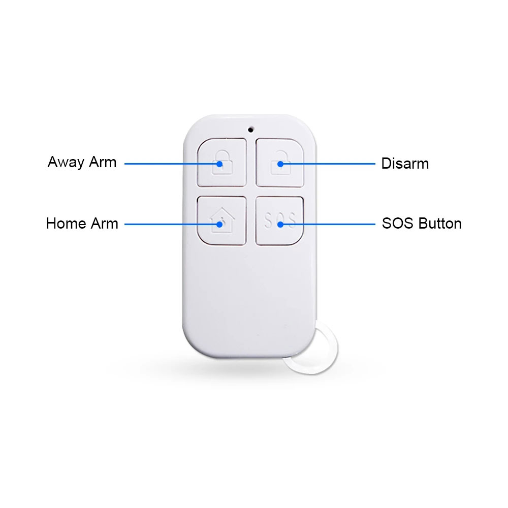 433MHz Wireless Remote Control - Home Security Kit incelemesi ve fiyatı