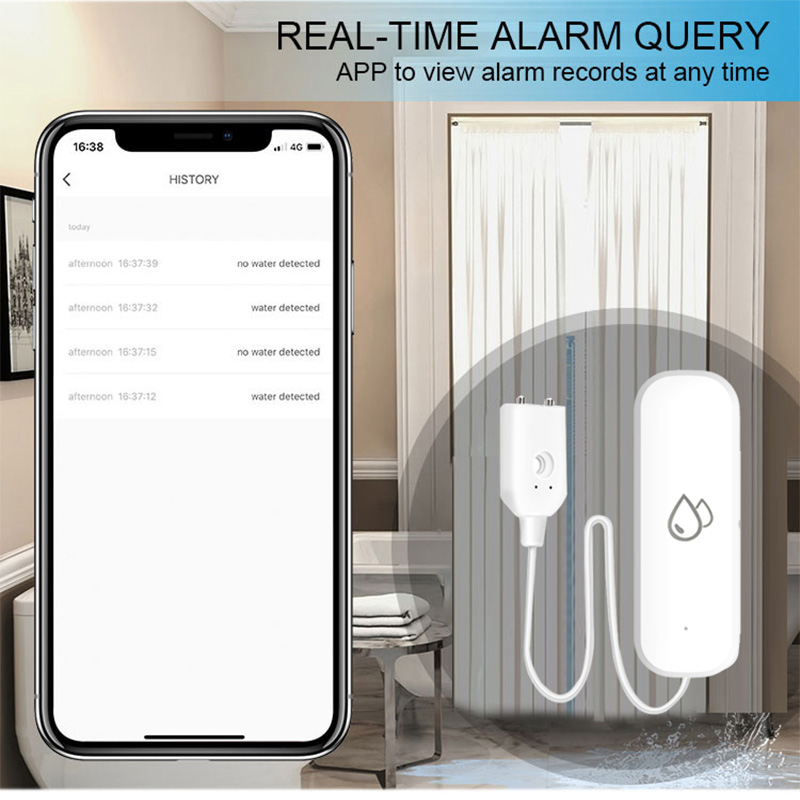 Tuya WiFi Water Leakage Alarm  - Home Security Monitor incelemesi ve fiyatı