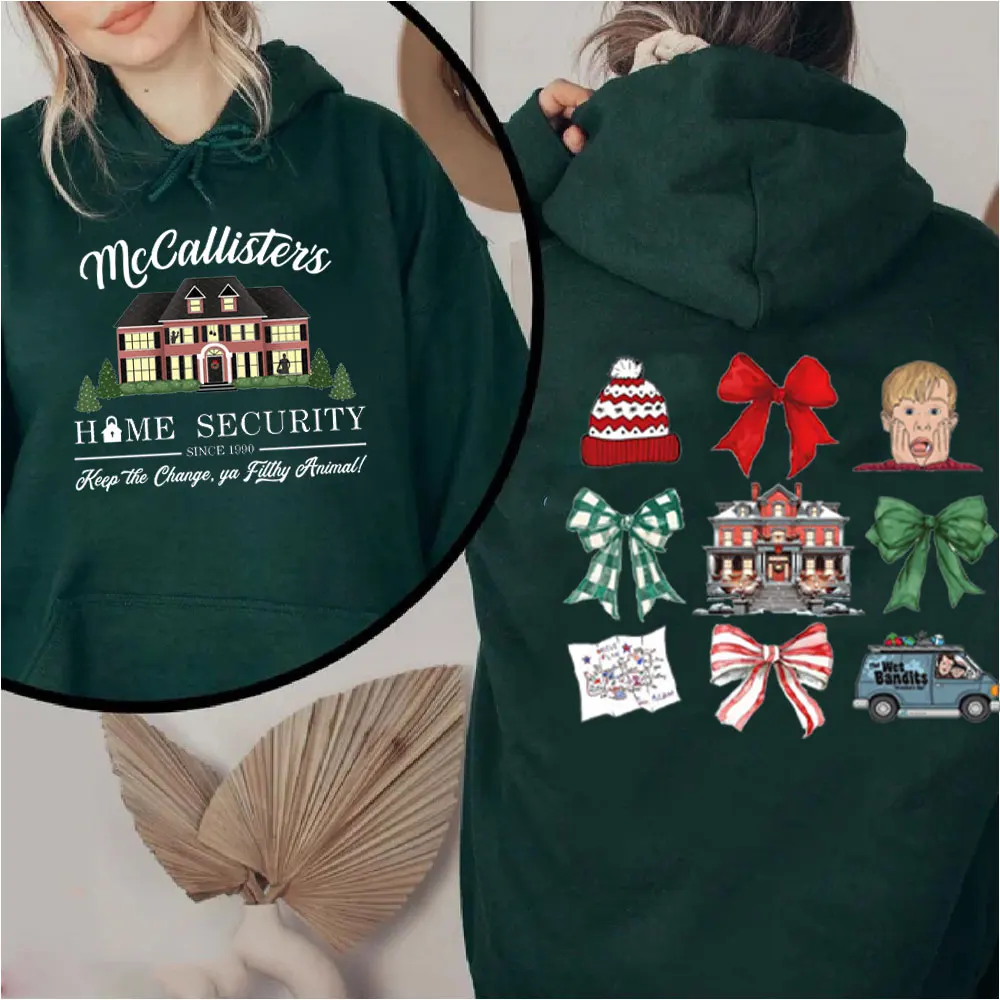 Movie Hoodie McCallister's Hom - Home Security Plans incelemesi ve fiyatı