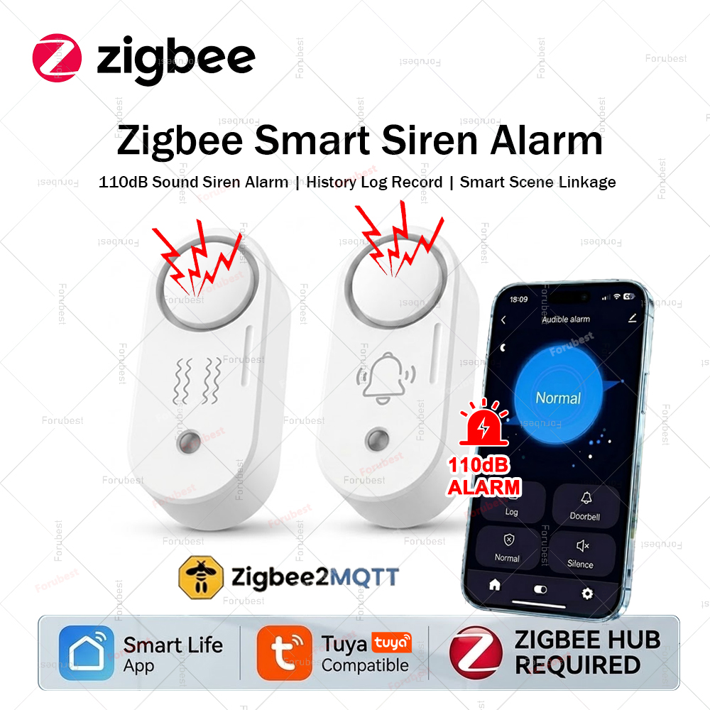 Zigbee Smart Siren Alarm For H - Home Security Options incelemesi ve fiyatı