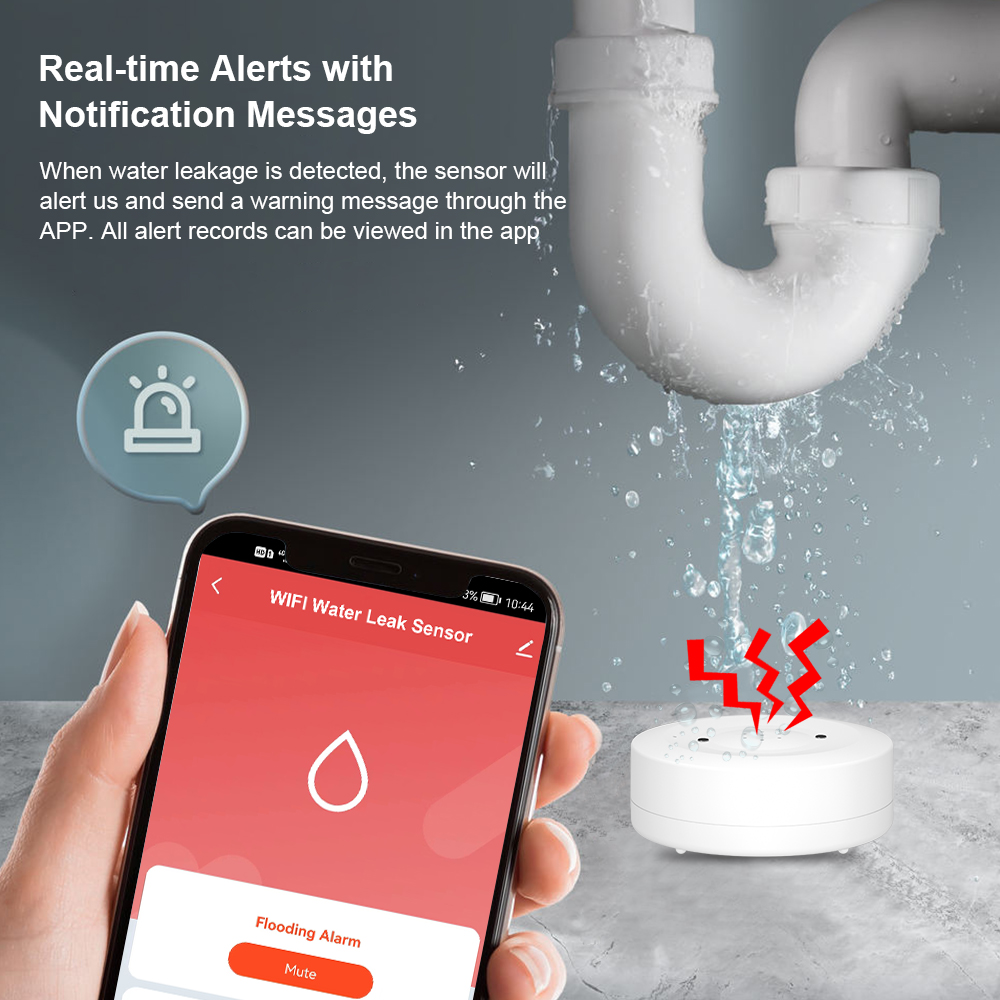 ONENUO WiFi Tuya Water Leak Se - Home Security Monitor incelemesi ve fiyatı