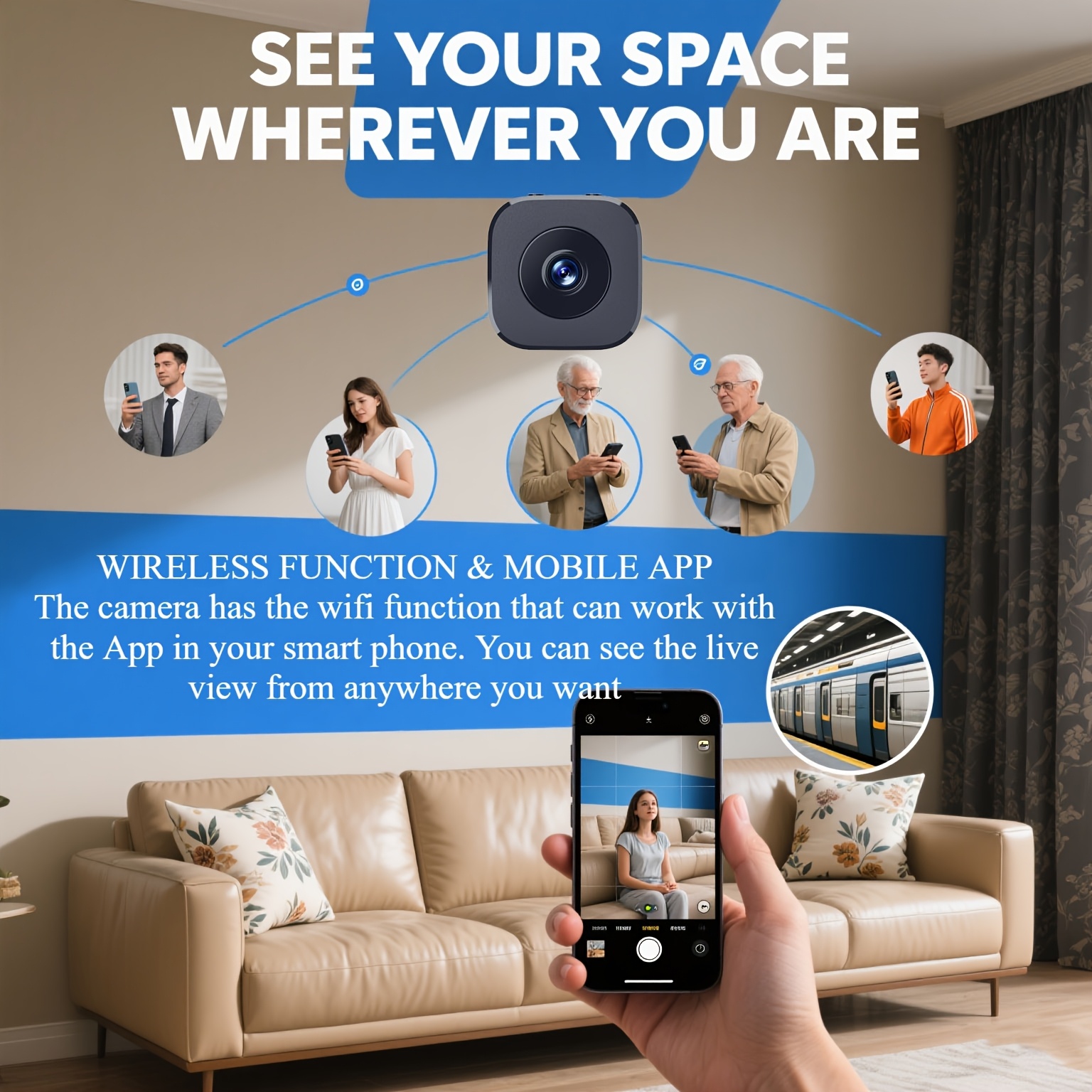 1080P HD Mini WiFi Camera Indo - Home Security Monitor incelemesi ve fiyatı