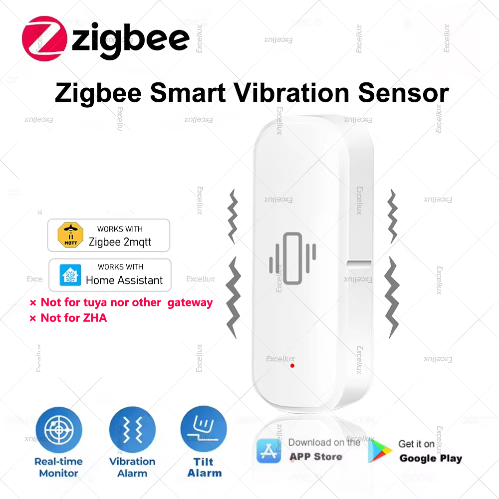 Zigbee Smart Vibration Sensor  - Home Security Monitor incelemesi ve fiyatı