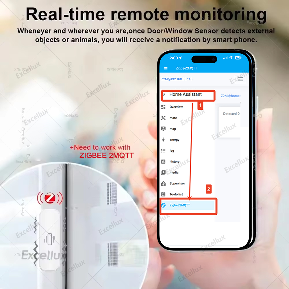 Zigbee Smart Vibration Sensor  - Home Security Monitor incelemesi ve fiyatı