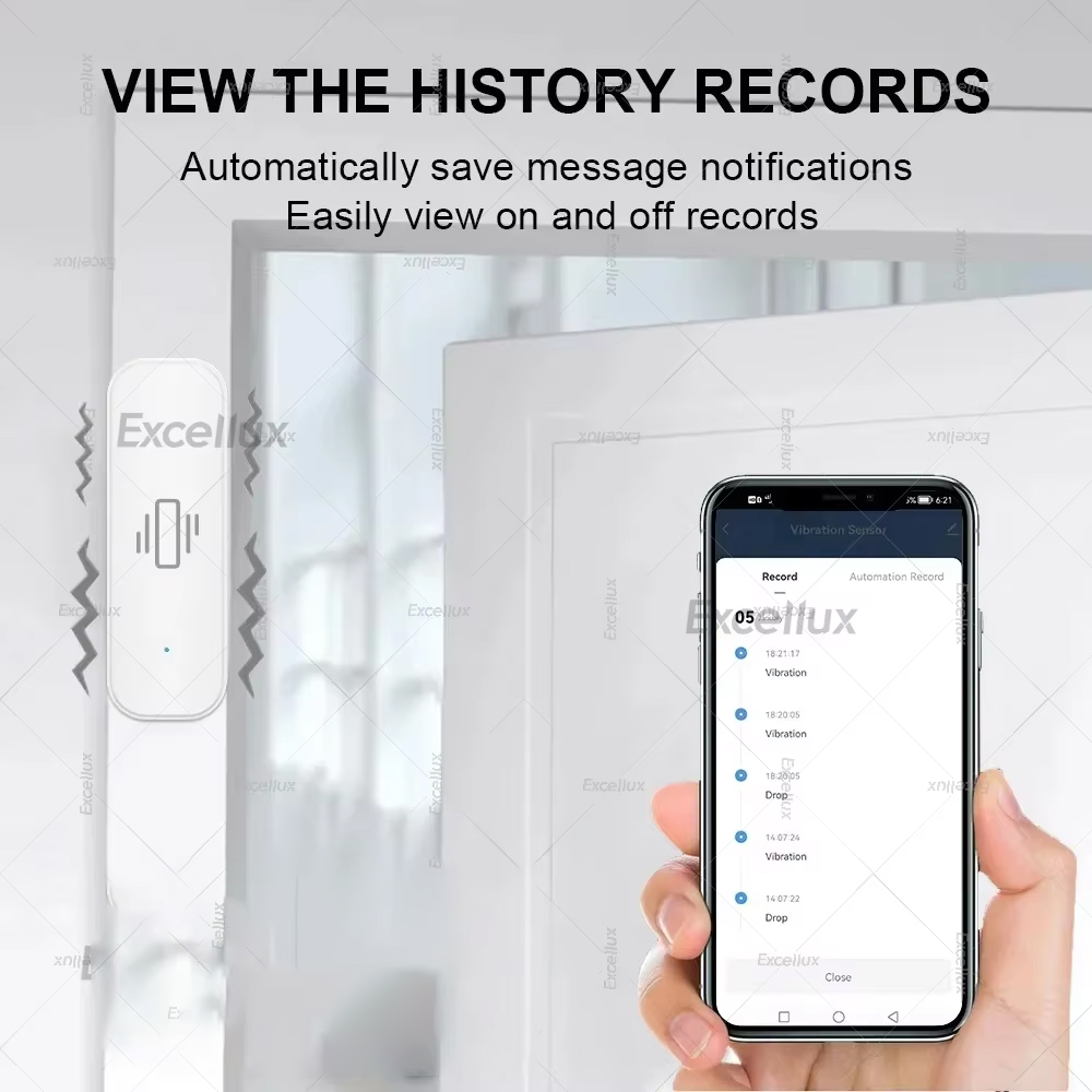 Zigbee Smart Vibration Sensor  - Home Security Monitor incelemesi ve fiyatı