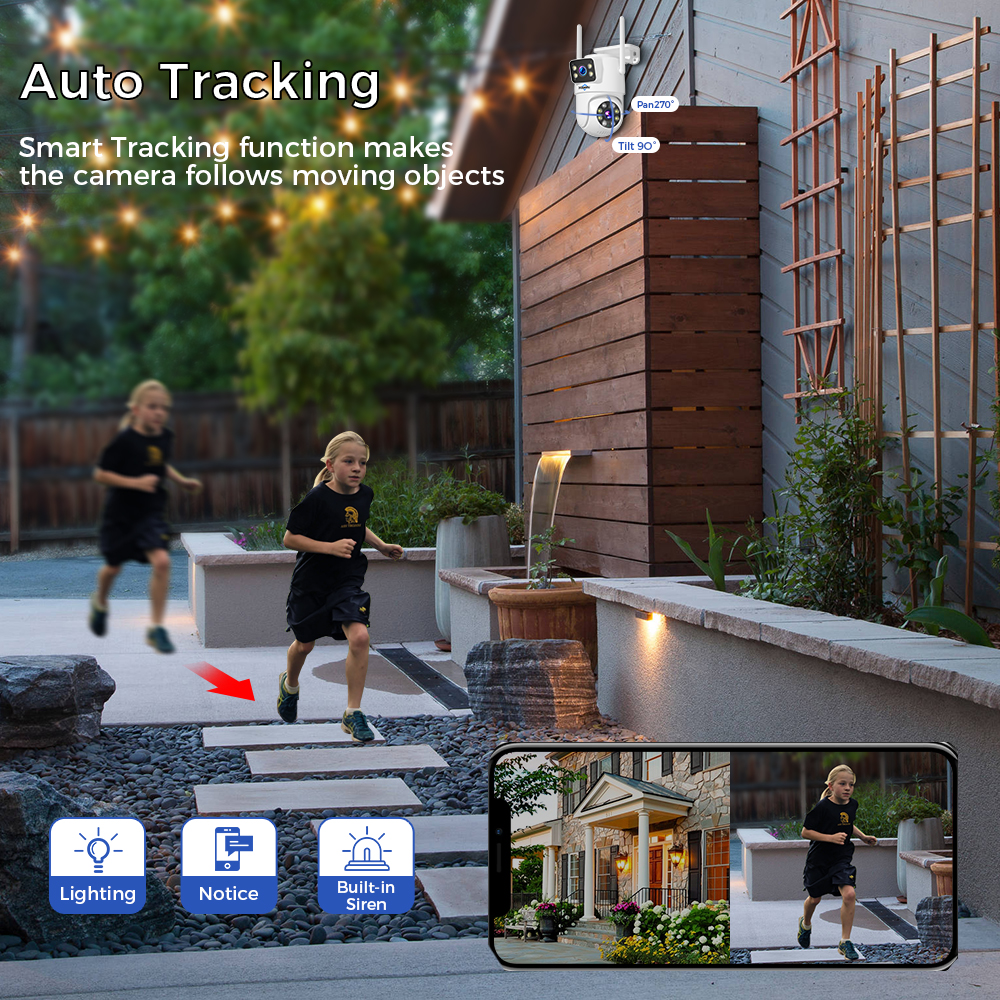 Hiseeu 6MP WiFi Dual Lens Came - Home Security Camera System incelemesi ve fiyatı
