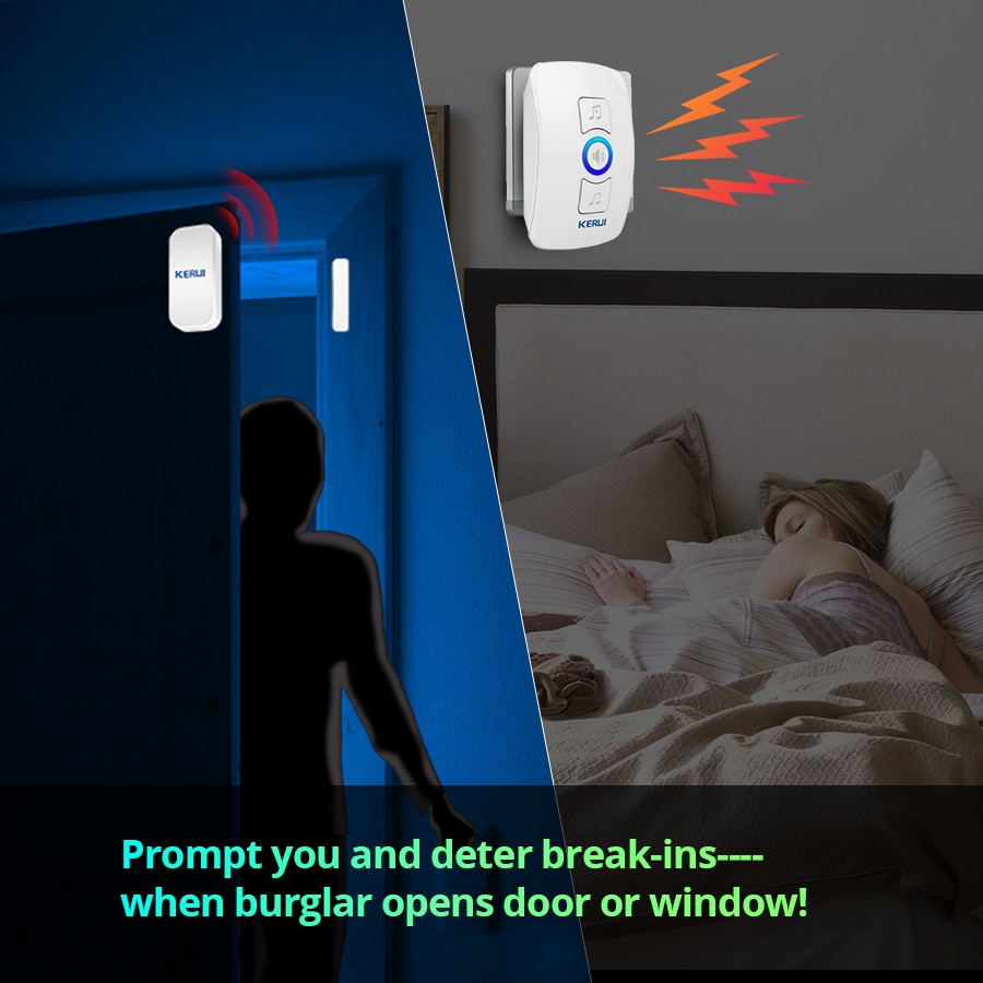 KERUI M525 Wireless DoorBell B - Home Security Options incelemesi ve fiyatı