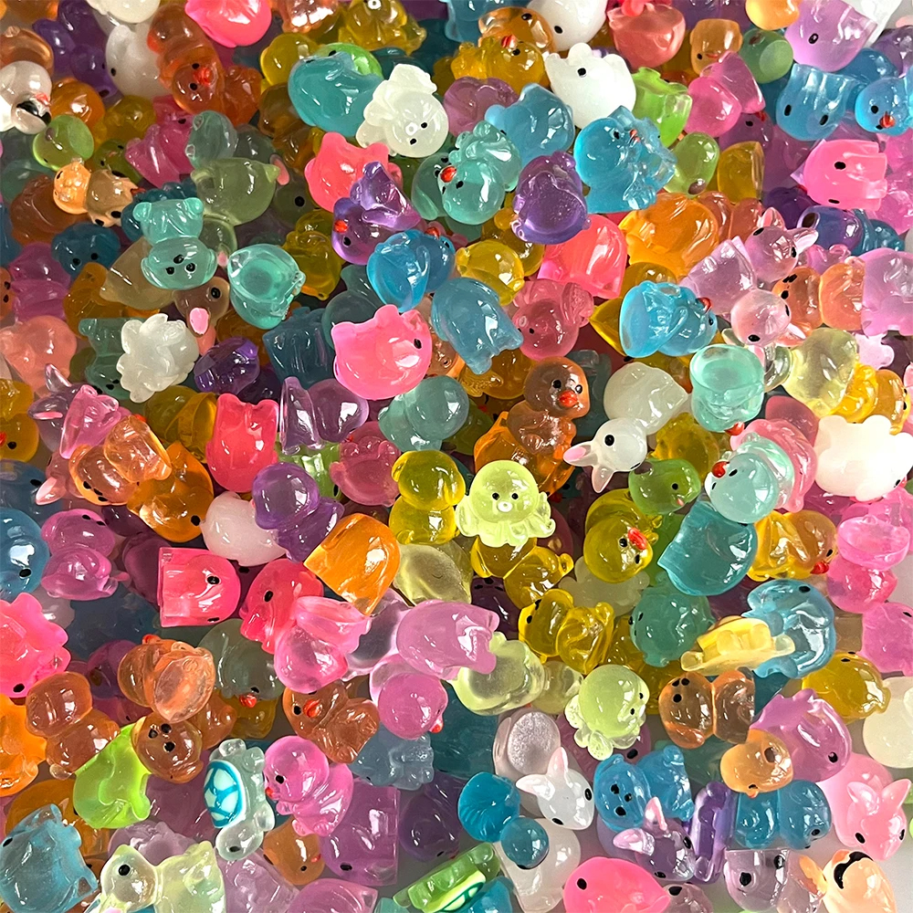 60pcs Luminous Mini Resin Anim - Home Security Items incelemesi ve fiyatı