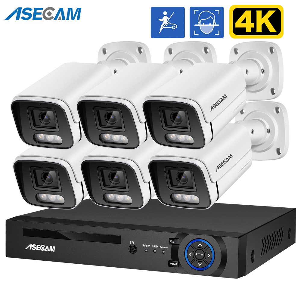 8MP 4K Ai Face Detection Secur - Home Security Camera System incelemesi ve fiyatı