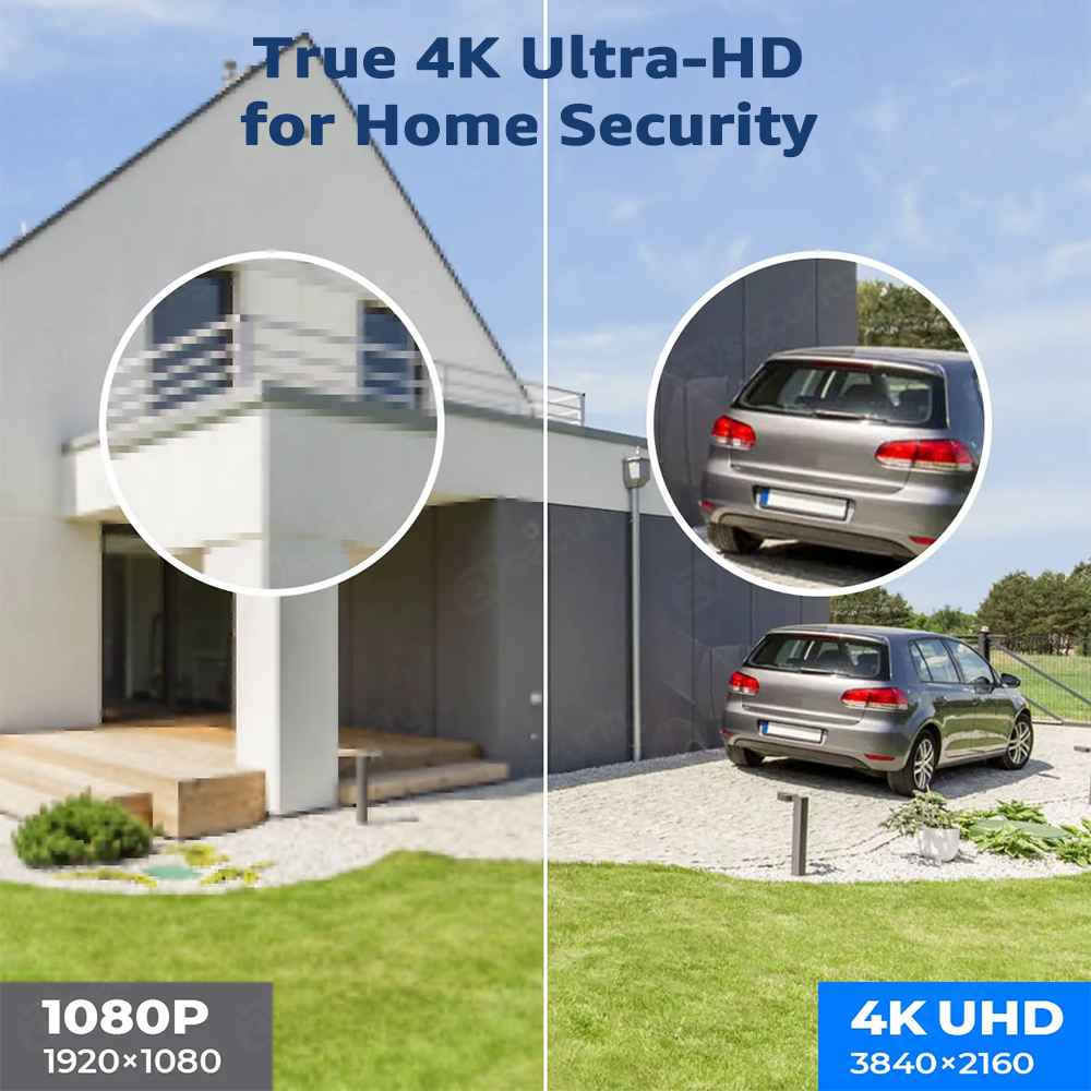4K PoE Security Camera System  - Home Security Camera System incelemesi ve fiyatı