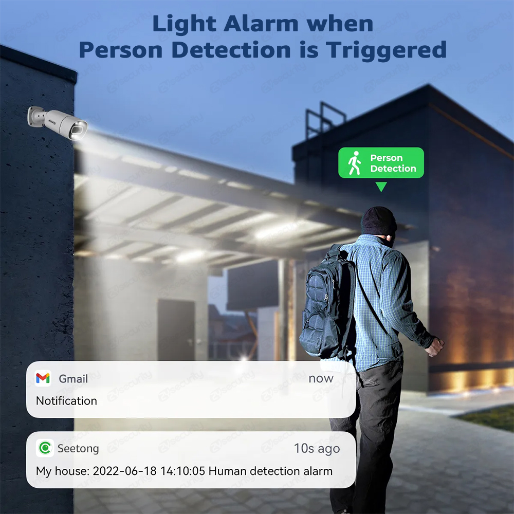 4K PoE Security Camera System  - Home Security Camera System incelemesi ve fiyatı