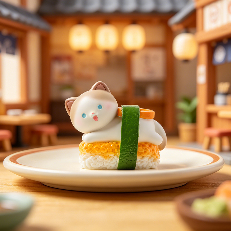 Sushi Cat Blind Box Cartoon Fi - Home Security Items incelemesi ve fiyatı