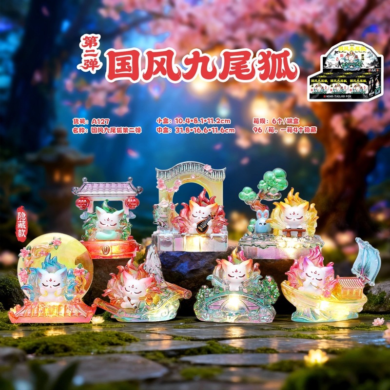 Nine Tailed Fox Blind Box Seri - Home Security Items incelemesi ve fiyatı