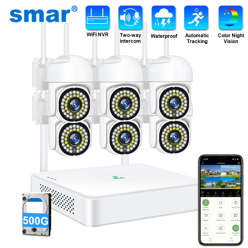 Smar 3MP Wireless CCTV Securit - Home Security Camera System incelemesi ve fiyatı