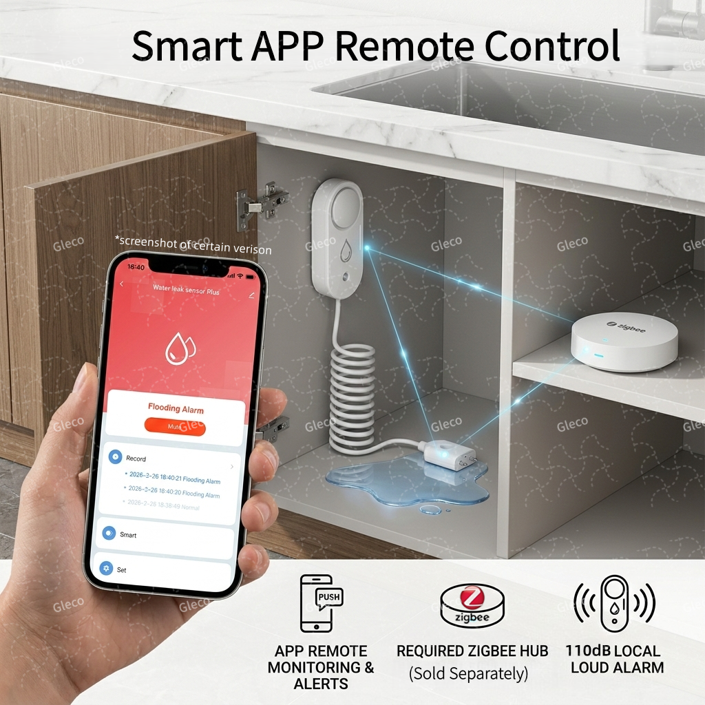 Zigbee Water Leak Detector Sma - Home Security Options incelemesi ve fiyatı