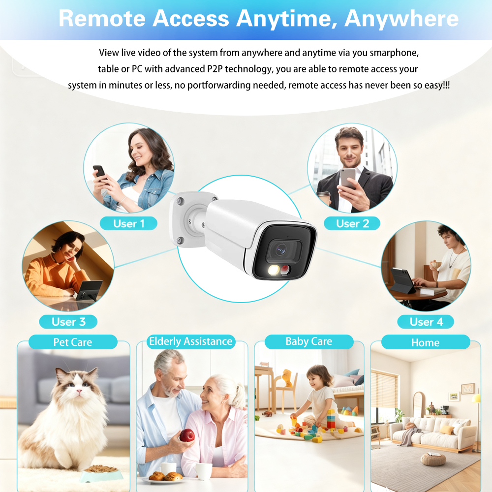 4K 8CH Tuya Smartlife Home POE - Home Security Camera System incelemesi ve fiyatı