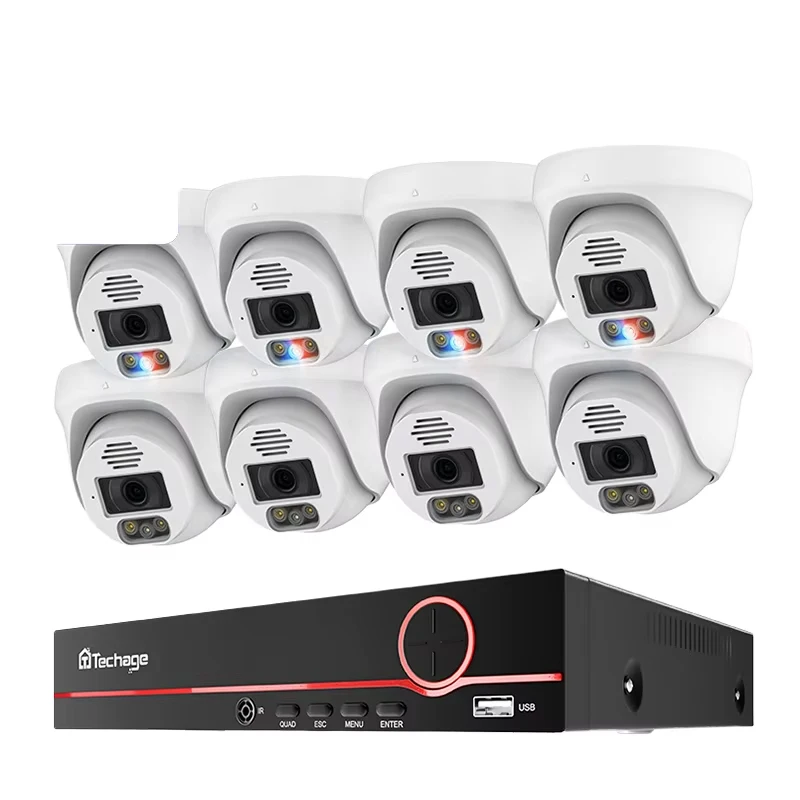 For Techage Home 8MP CCTV Secu - Home Security Options incelemesi ve fiyatı