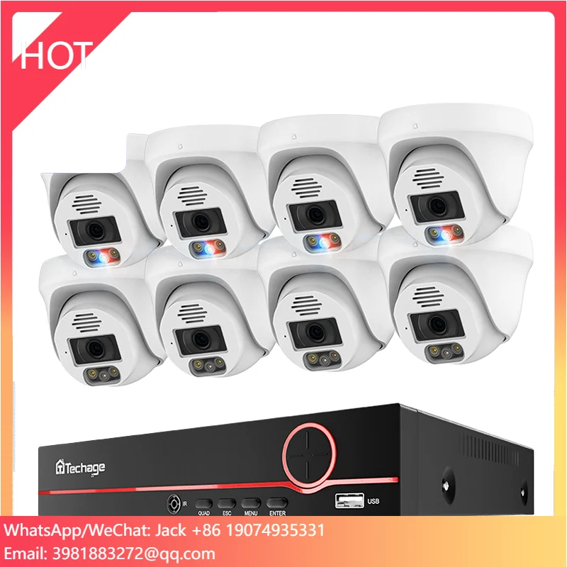 For Techage Home 8MP CCTV Secu - Home Security Options incelemesi ve fiyatı